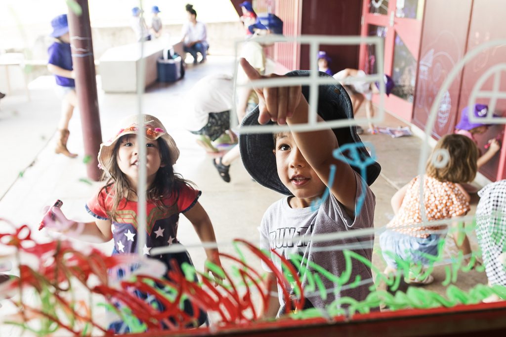 Kids at the Condensery