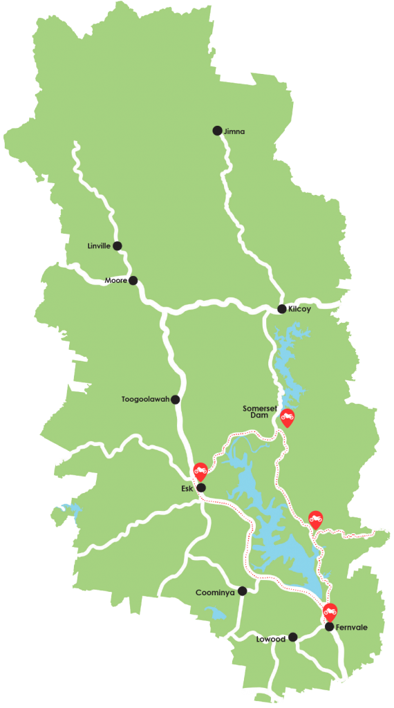 Wivenhoe Circuit Map