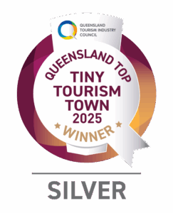 Silver Award for Queensland Top Tiny Tourism Town Award 2025