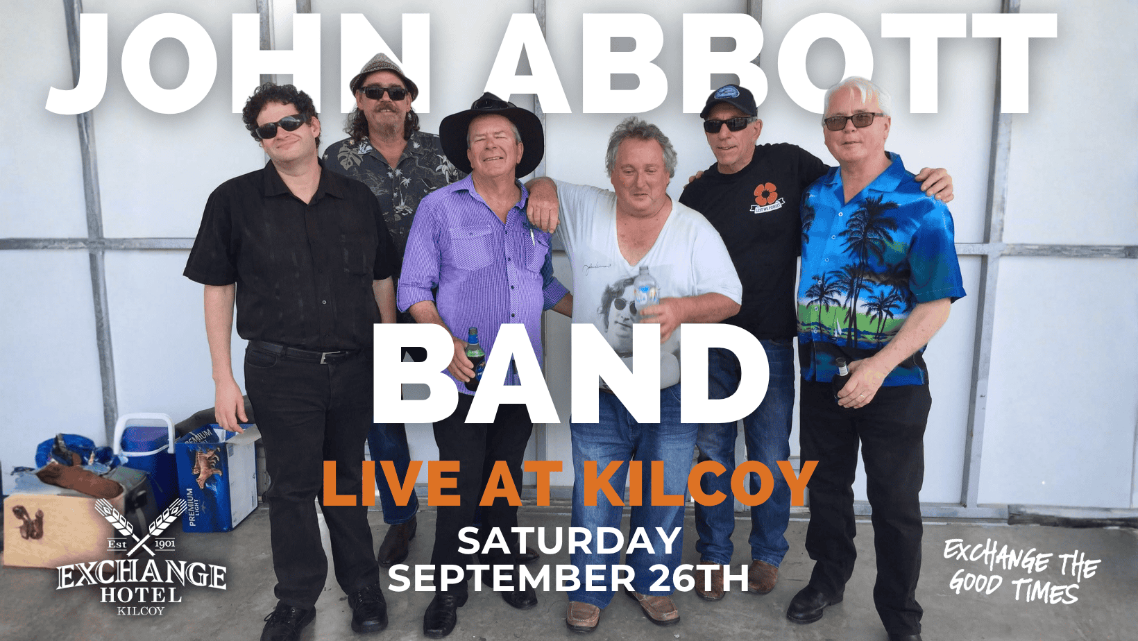 Exchange Hotel Kilcoy_John Abbott Band_September
