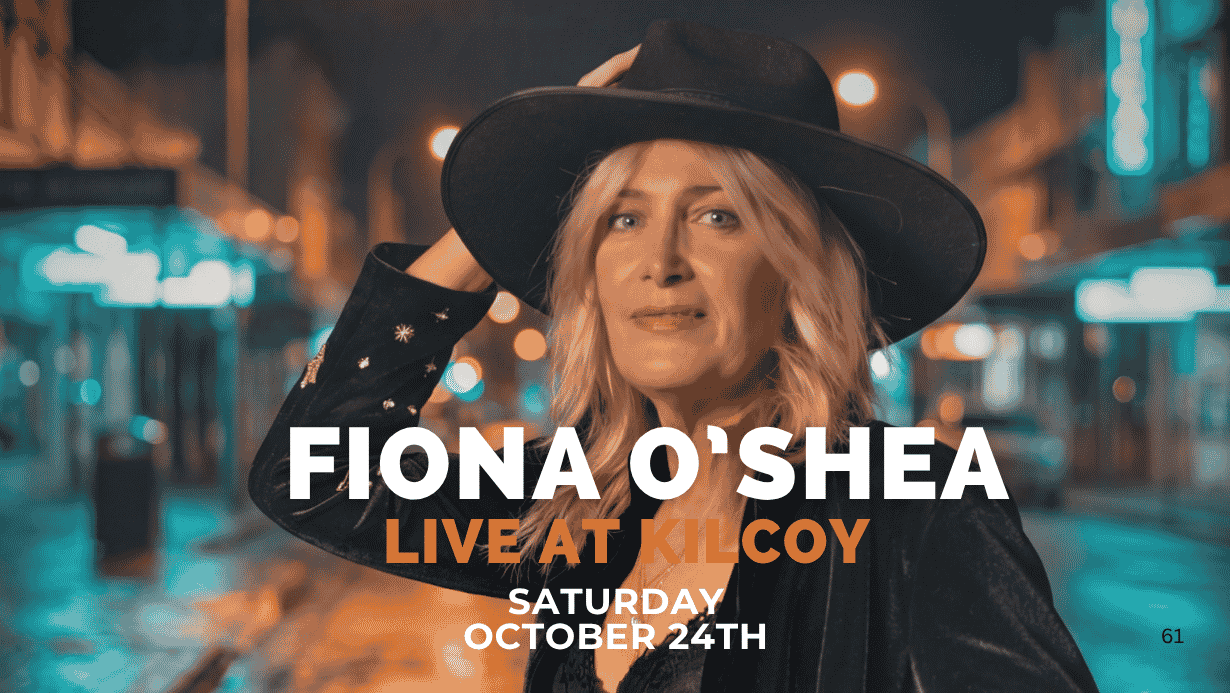 Fiona O'Shea live a Kilcoy - Music poster.