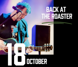Poster for Live Music at the Brisbane Valley Roasters - 18 October