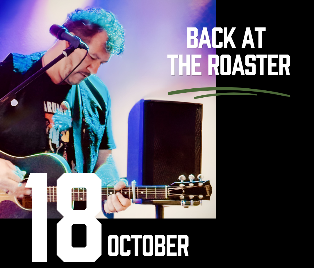 Poster for Live Music at the Brisbane Valley Roasters - 18 October