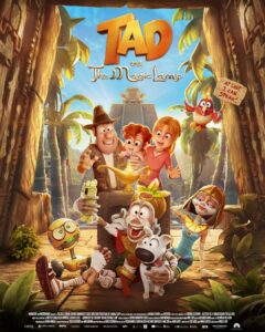 Cartoon Movie poster for Tad and the Magic Lamp