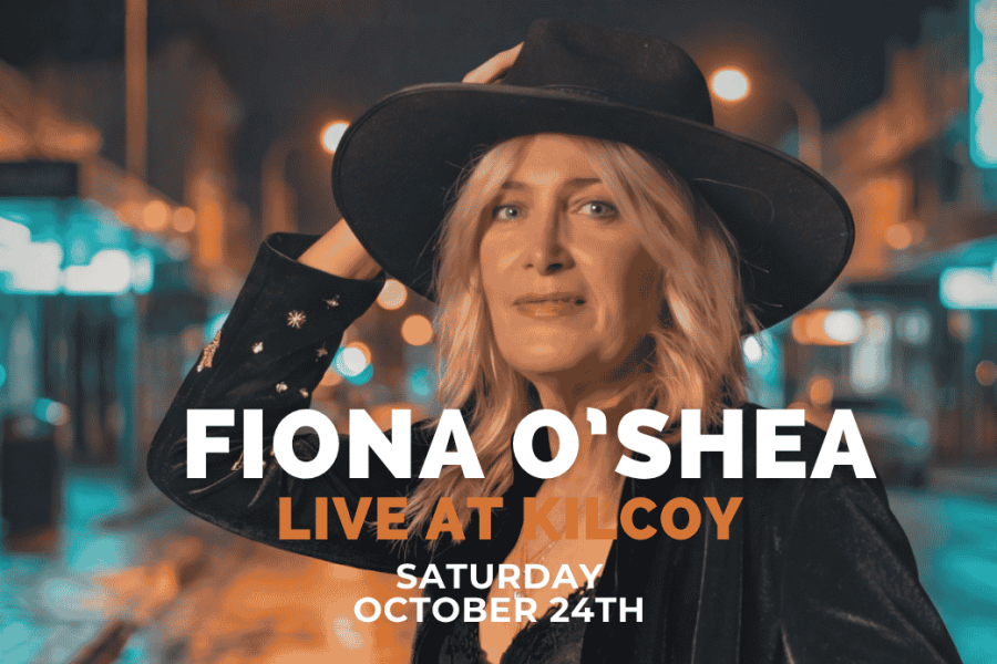 Fiona O'Shea live a Kilcoy - Music poster.