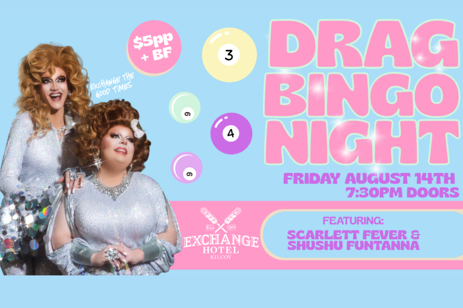 Exchange Hotel Kilcoy_Drag Bingo August