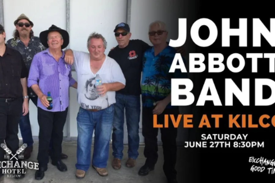 Exchange Hotel Kilcoy_John Abbott Band