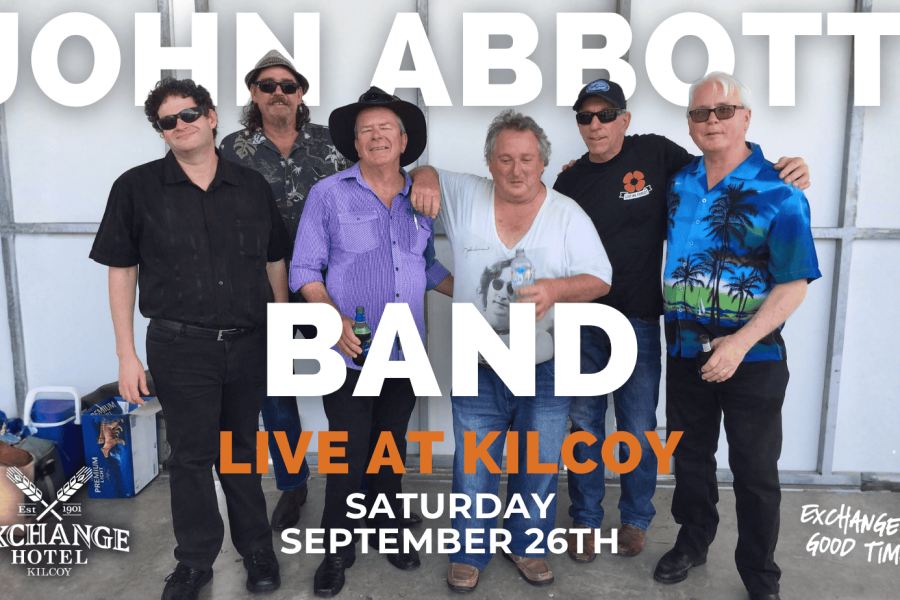 Exchange Hotel Kilcoy_John Abbott Band_September