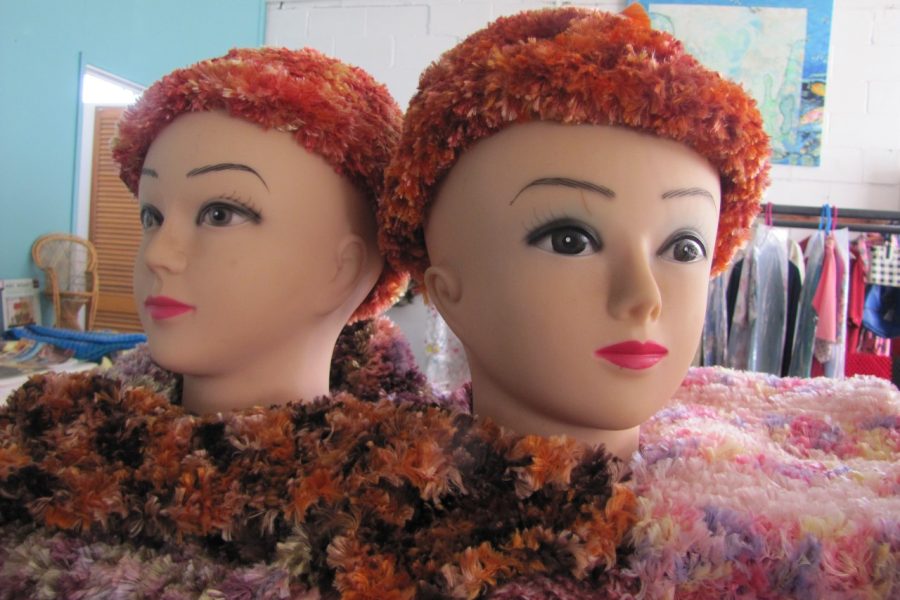 Folk Art Cooperative knitting