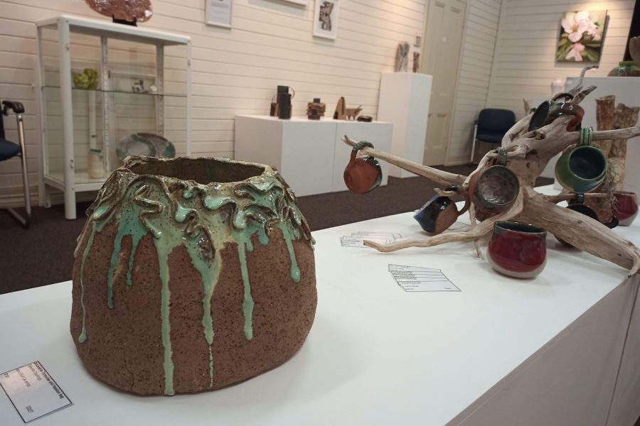 Coal Creek Pottery on Display at the Glen Rock Gallery in the Esk VIsitor information Centre