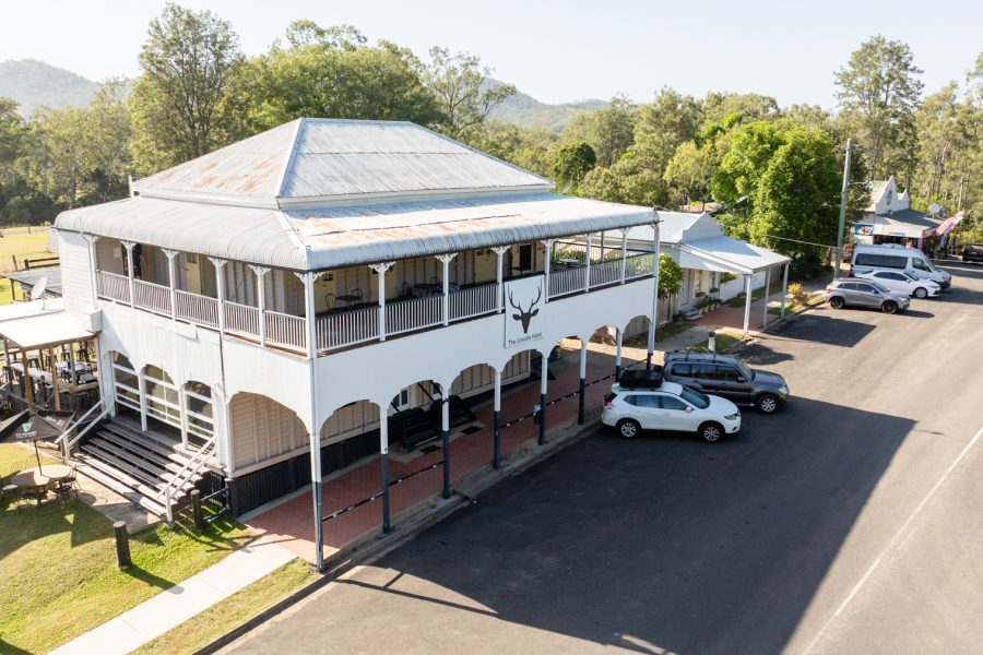 The Linville Hotel - aerial view