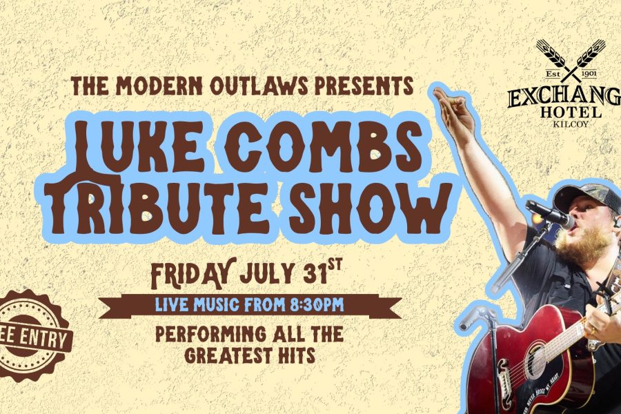 Poster for Luke Combs Tribute Show