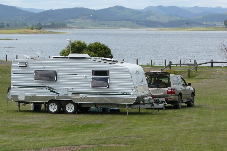 NRMA Lake Somerset Holiday Park caravan