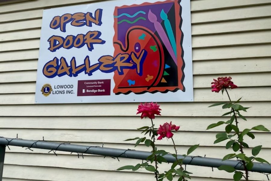 OPen Door Gallery sign