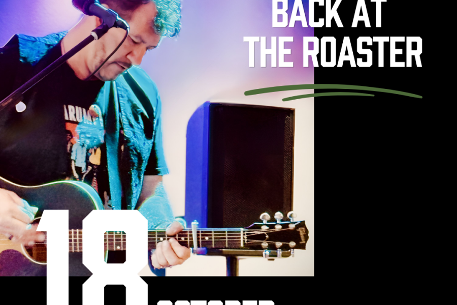 Poster for Live Music at the Brisbane Valley Roasters - 18 October