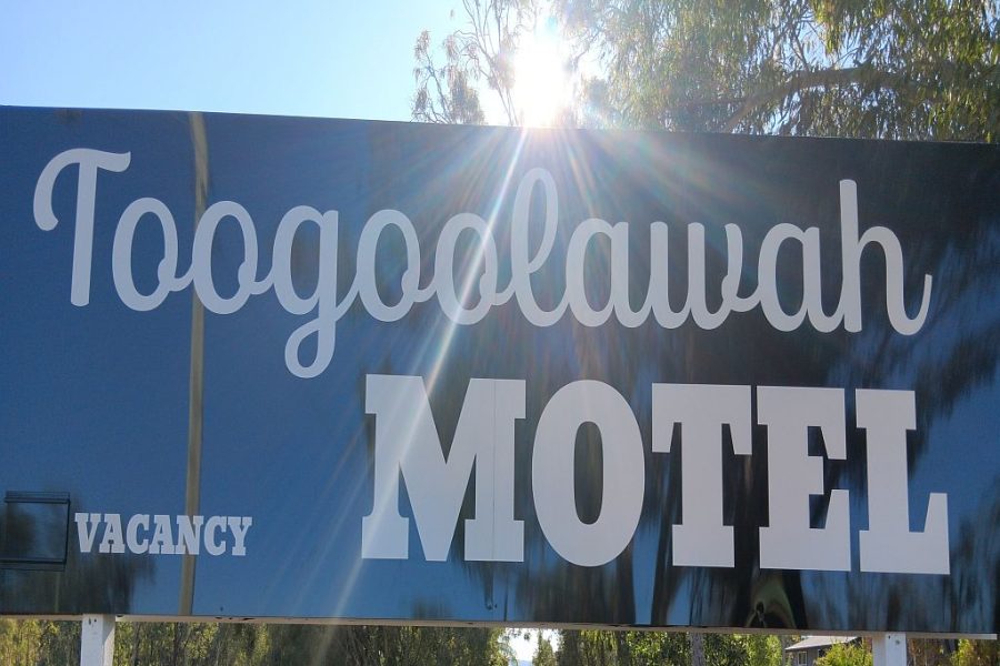 Toogoolawah Motel Sign